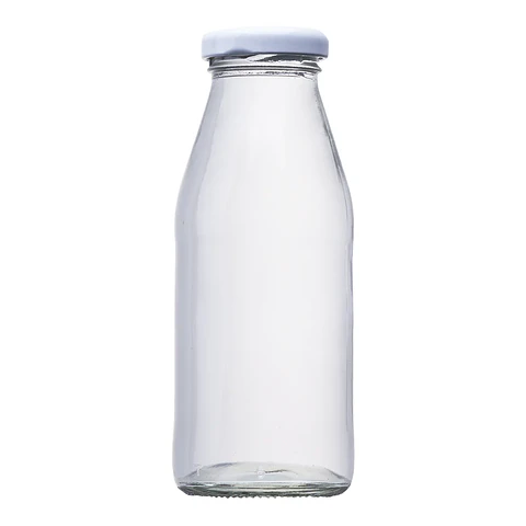 39 botellas de jugo 250cc con tapa blanca