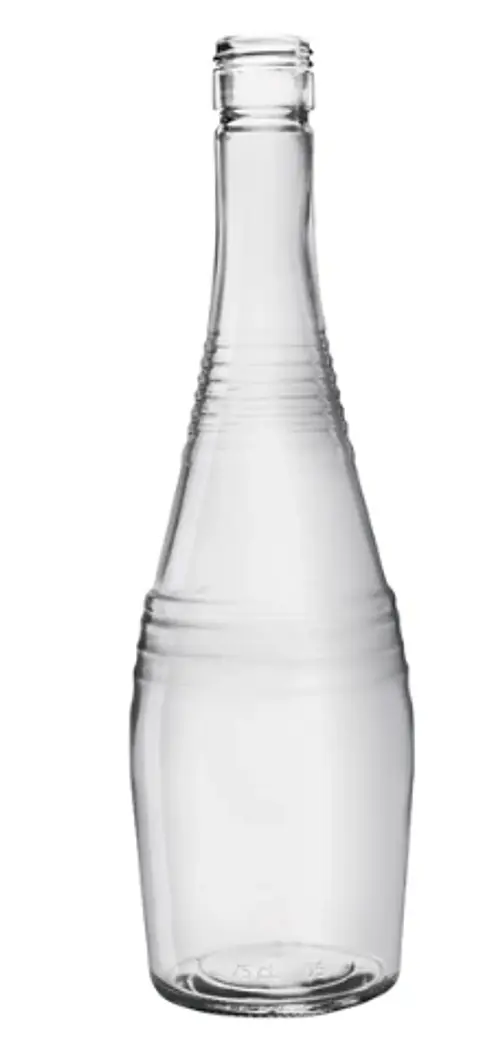 12 Botellas Vidrio 750cc Aranda + Tapa Plastica