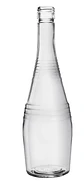 12 Botellas Vidrio 750cc Aranda + Tapa Plastica - Miniatura 1