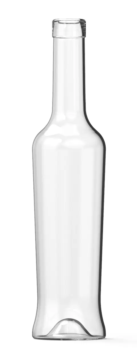 12 Botella De Vidrio Late Harvest 375cc + Tapón