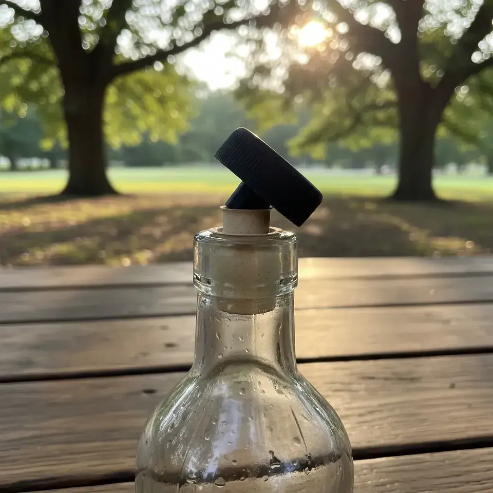 12 botellas gourmet de 250 ml con tapon dosificador 5