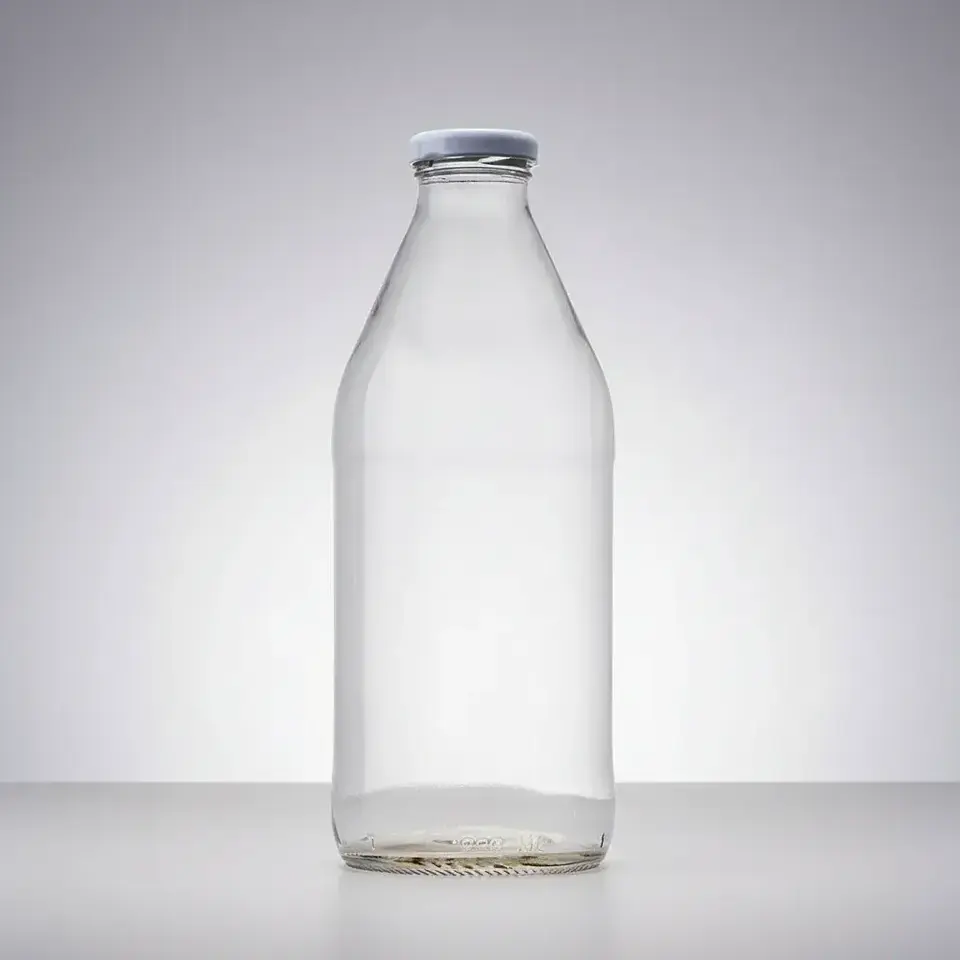 12 Botellas De Jugo  1 Litro + Tapa Metálica  1