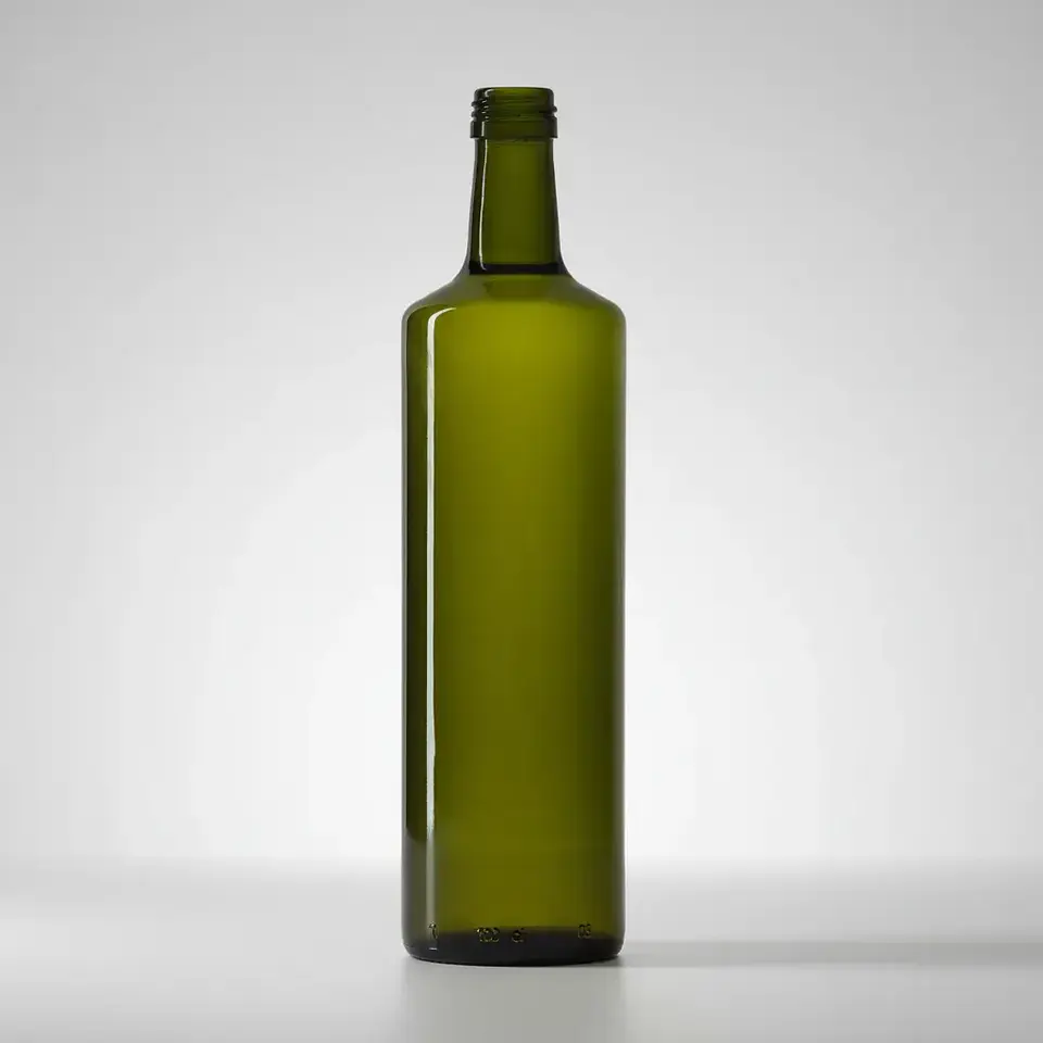 12 Botella Vidrio para aceite + Tapa Plástica 4