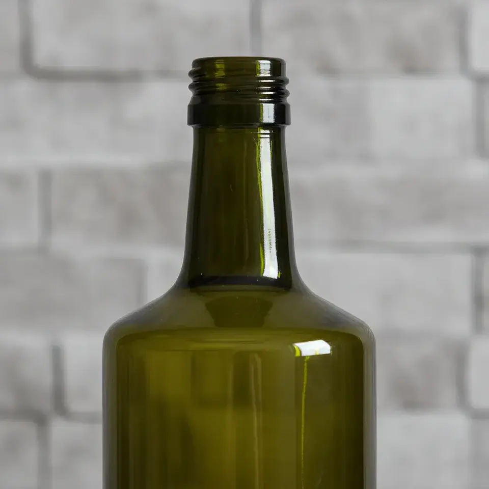 12 Botella Vidrio para aceite + Tapa Plástica 5