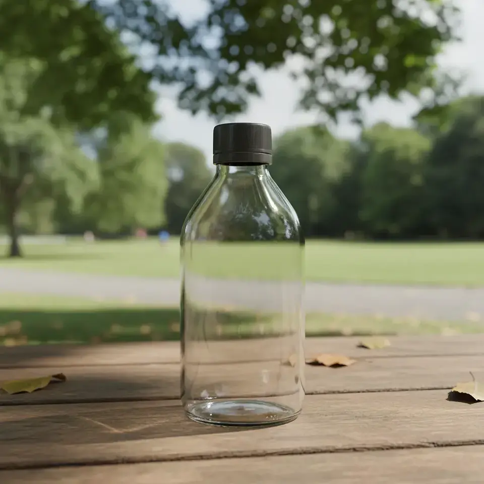 12 Botella Vidrio 290cc + Tapa Plástica  10