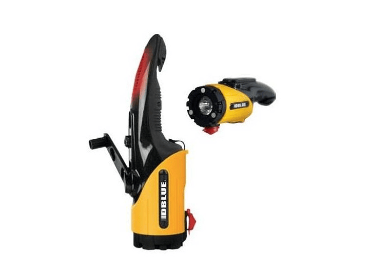 Linterna Led Dinamo Emergencia Dblue 1