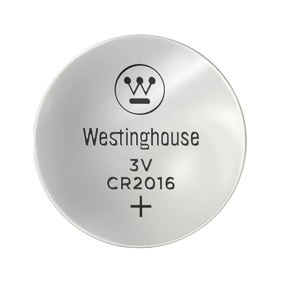 Pack 5 Pilas Cr2016 Tipo Botón Westinghouse 2