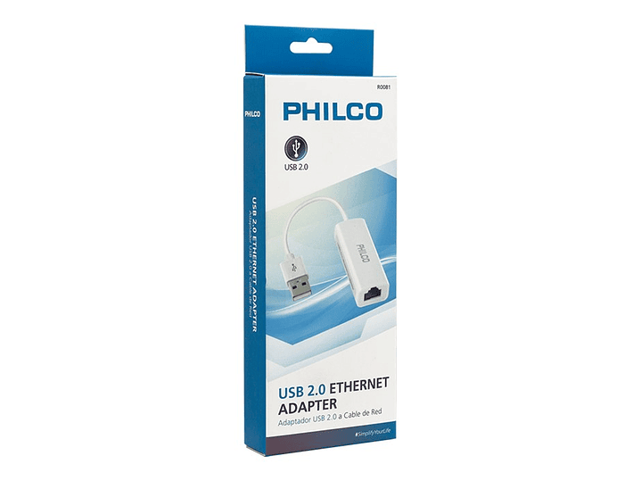 Adaptador Lan USB 2.0 Ethernet Rj45 Philco 2