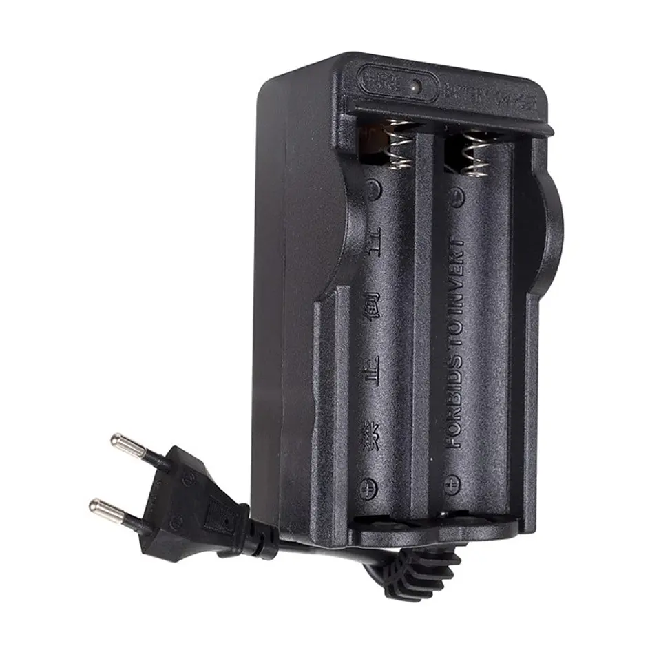 Cargador Doble Baterias Litio 18650 1