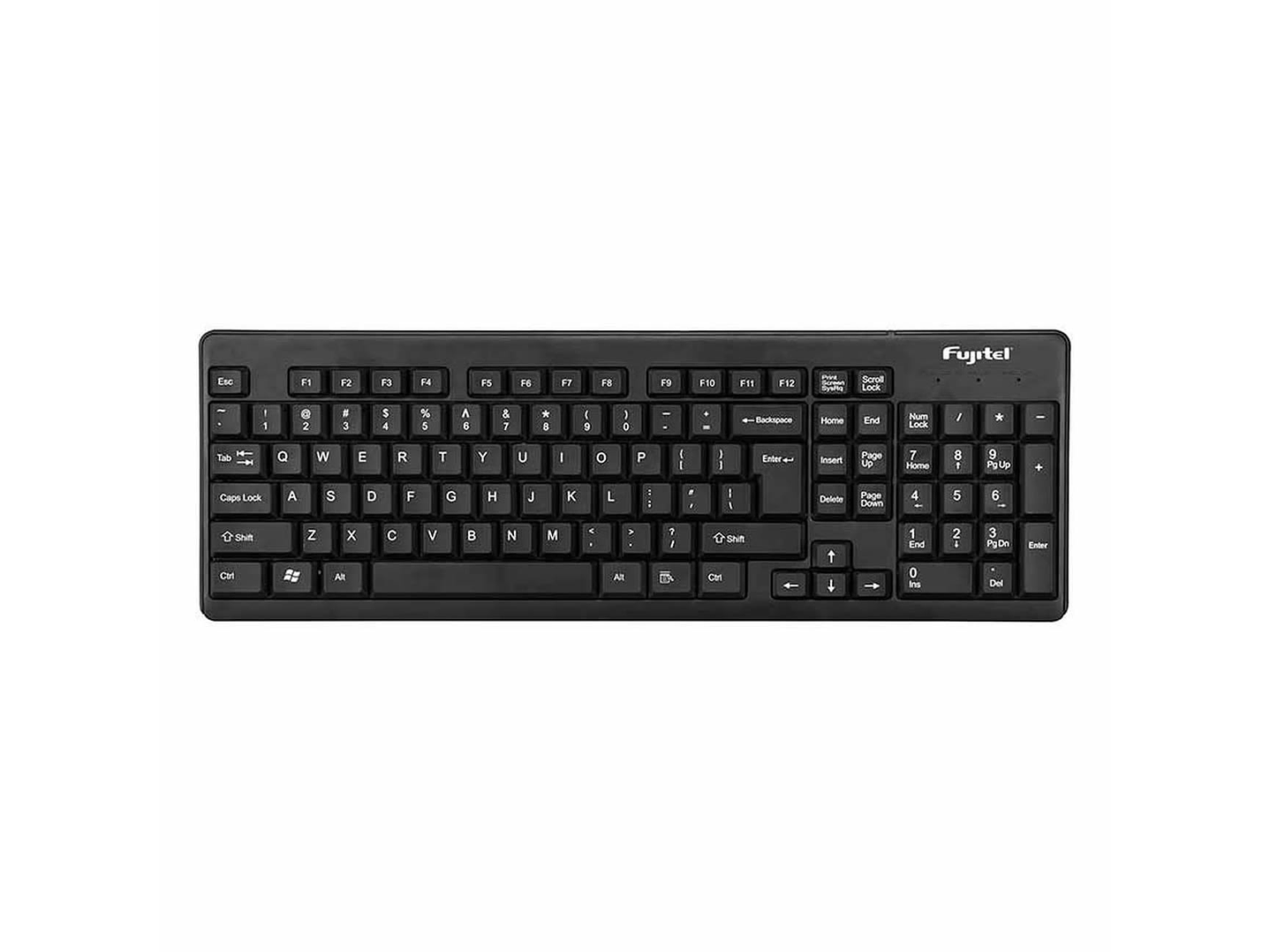 Teclado Inalambrico Fujitel 105 Teclas 1