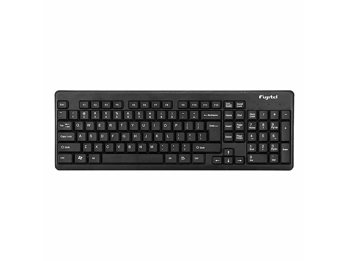 Teclado Inalambrico Fujitel 105 Teclas 1