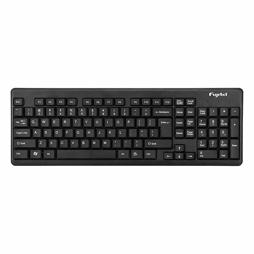 Teclado Inalambrico Fujitel 105 Teclas 1