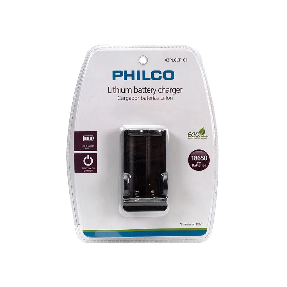 Cargador Doble Baterias Litio 18650 2