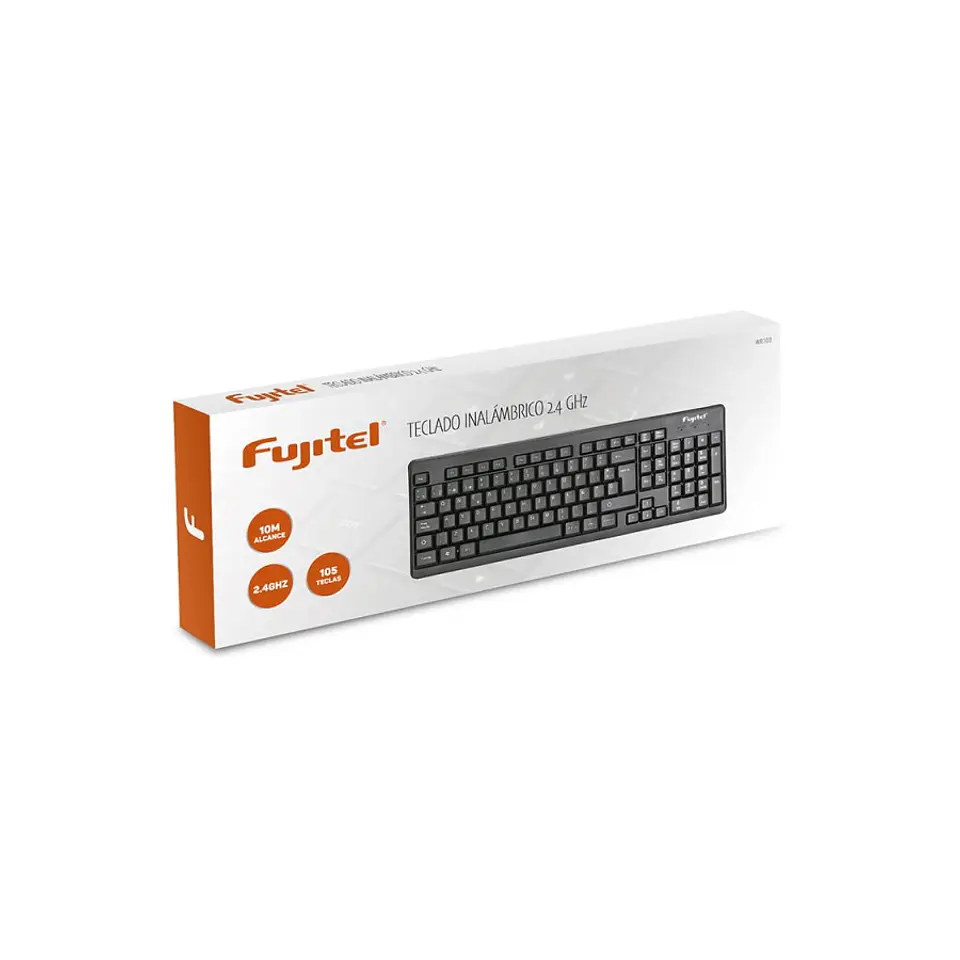Teclado Inalambrico Fujitel 105 Teclas 2