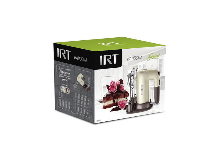 Batidora Manual Retro Irt Con base 2