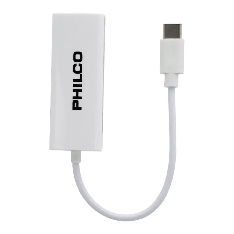 Adaptador Lan USB 3.1 Tipo C Ethernet Rj45 Philco 1