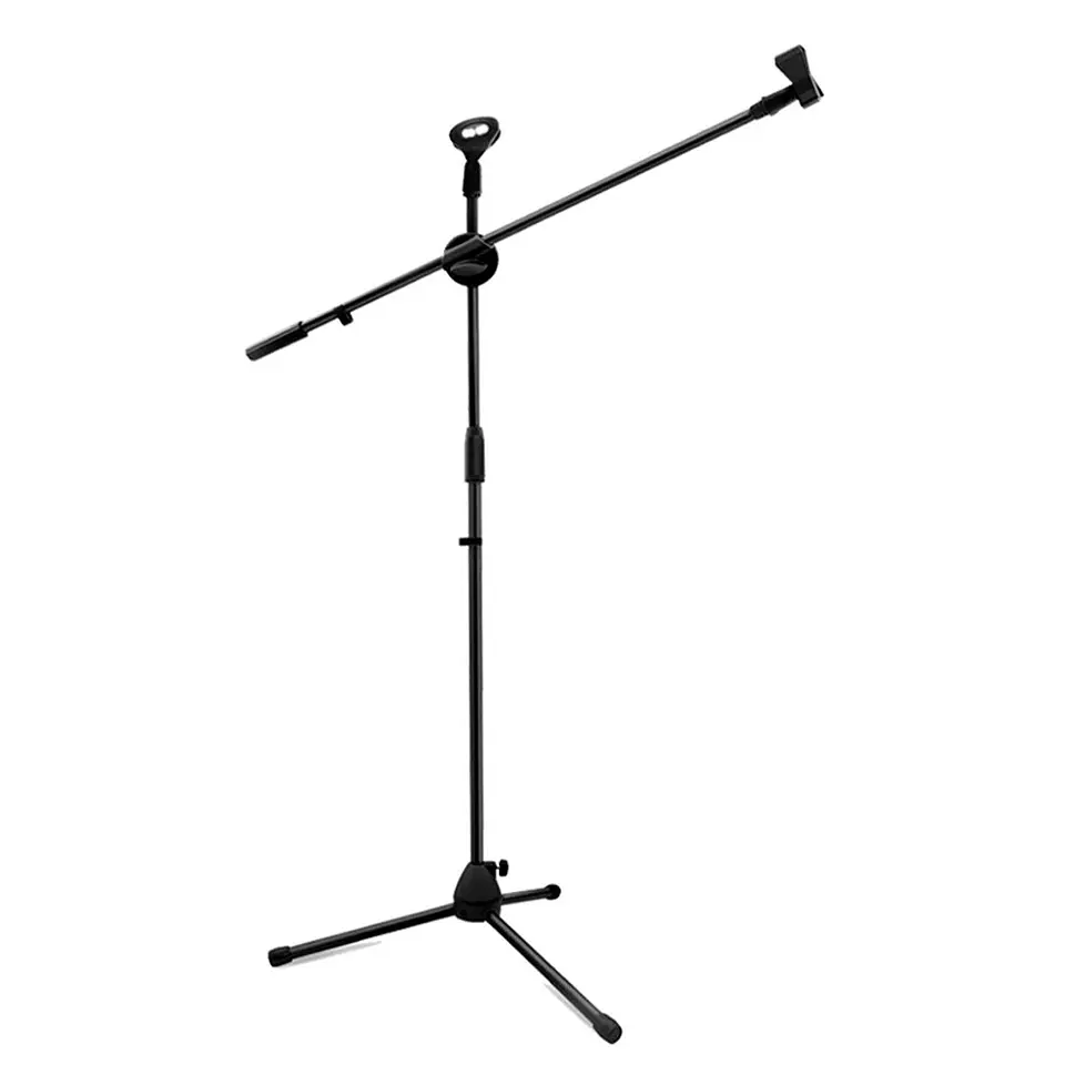 Atril Para Microfono con Boom Metalico Philco 1