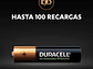 Pack 4 Pilas AAA Recargables Duracell 900mAh - Miniatura 3