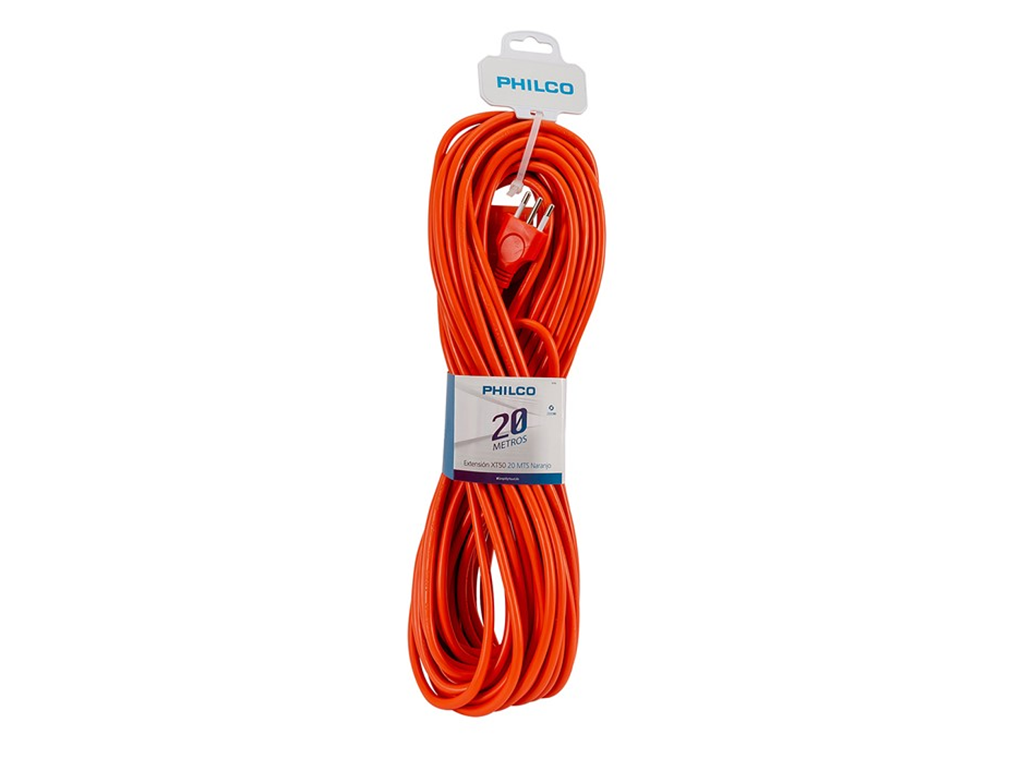 Alargador Extension Electrica 20 mts Philco 1