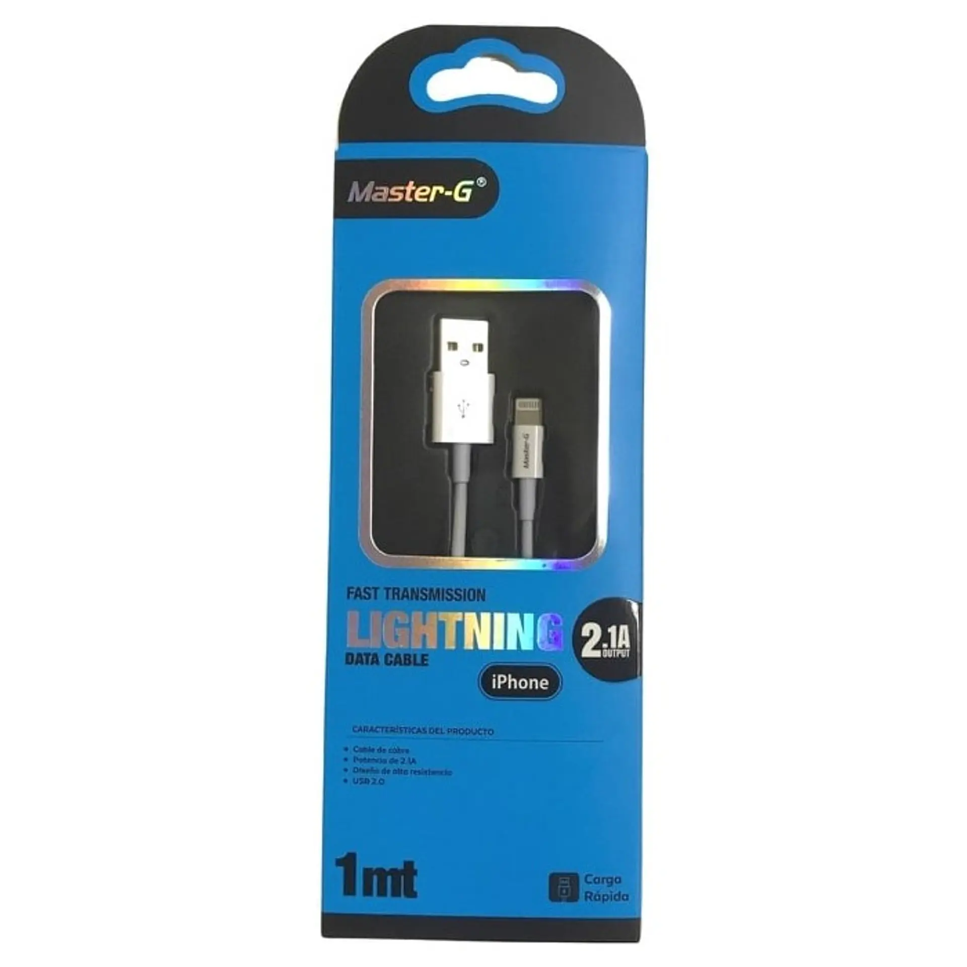 Cable Usb Master G Para iPhone 1 mt 2