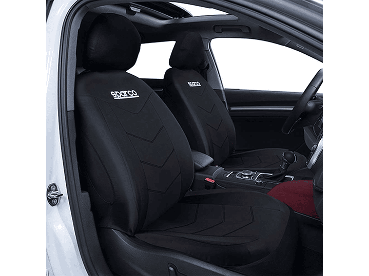 Fundas Cubre Asiento Sparco Poliester Negro 431BK 2
