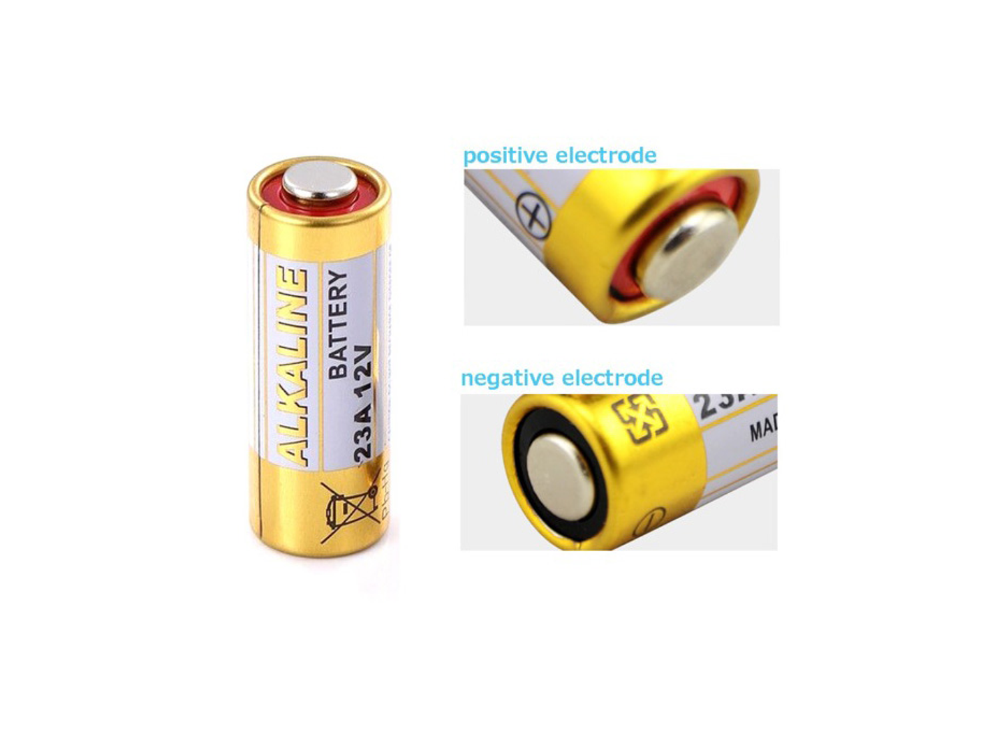 Pack 5 pilas 23A Alkaline Battery 12v 3