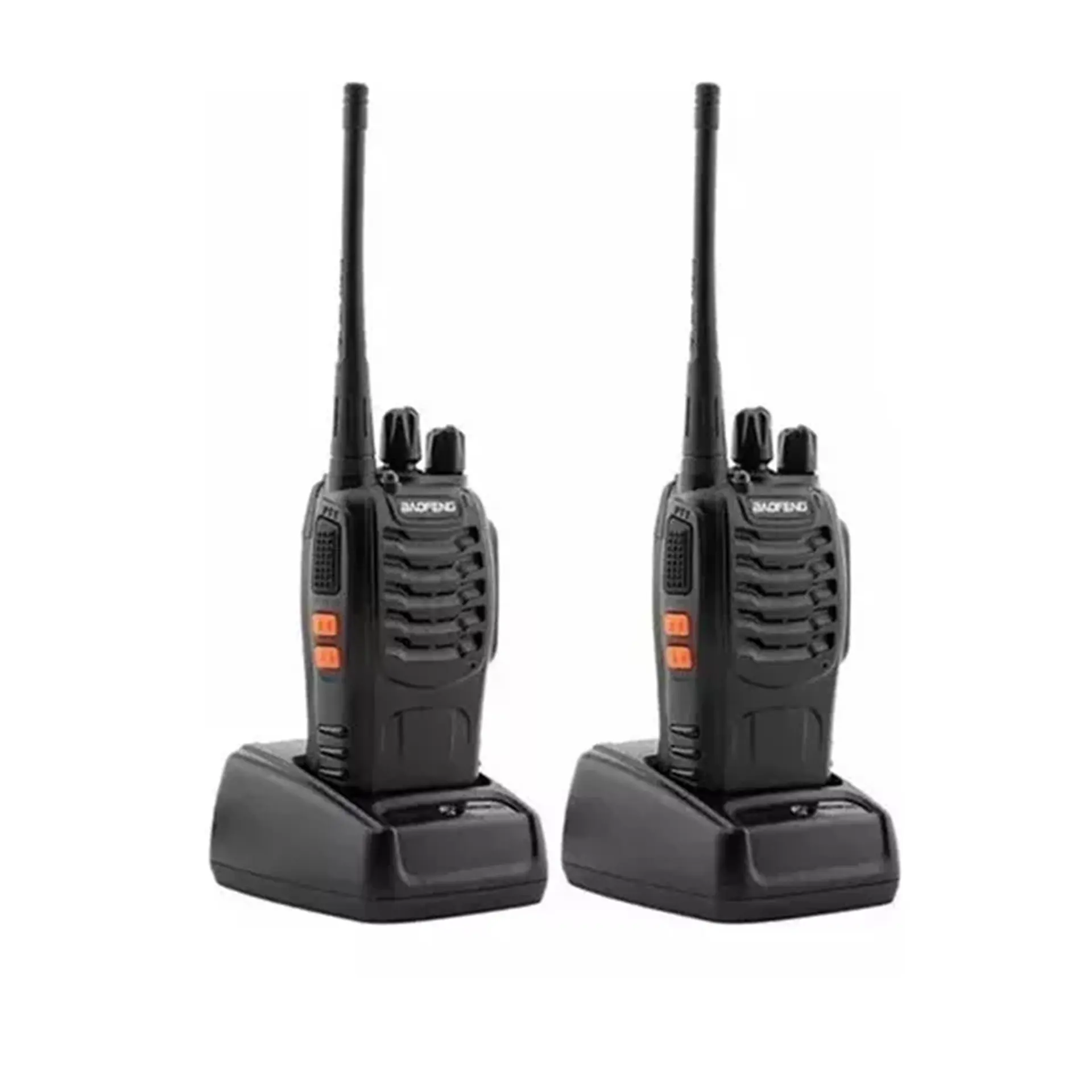 Pack 2 Radio Transmisor 2 Vías Baofeng Bf-888s Negro 1