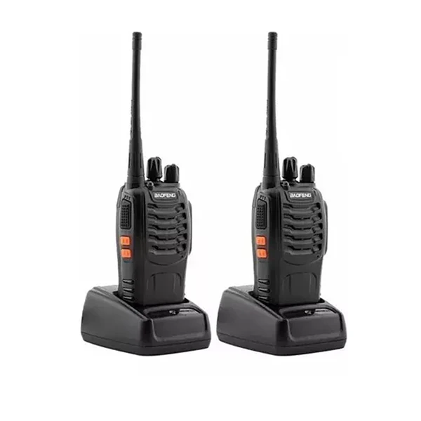 Pack 2 Radios Transmisor 2 Vias Baofeng BF-888s