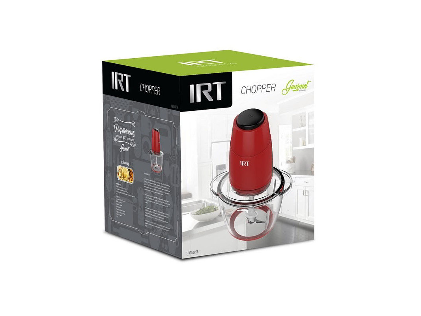 Picador Verduras Mutiuso Chopper IRT Electrico 3