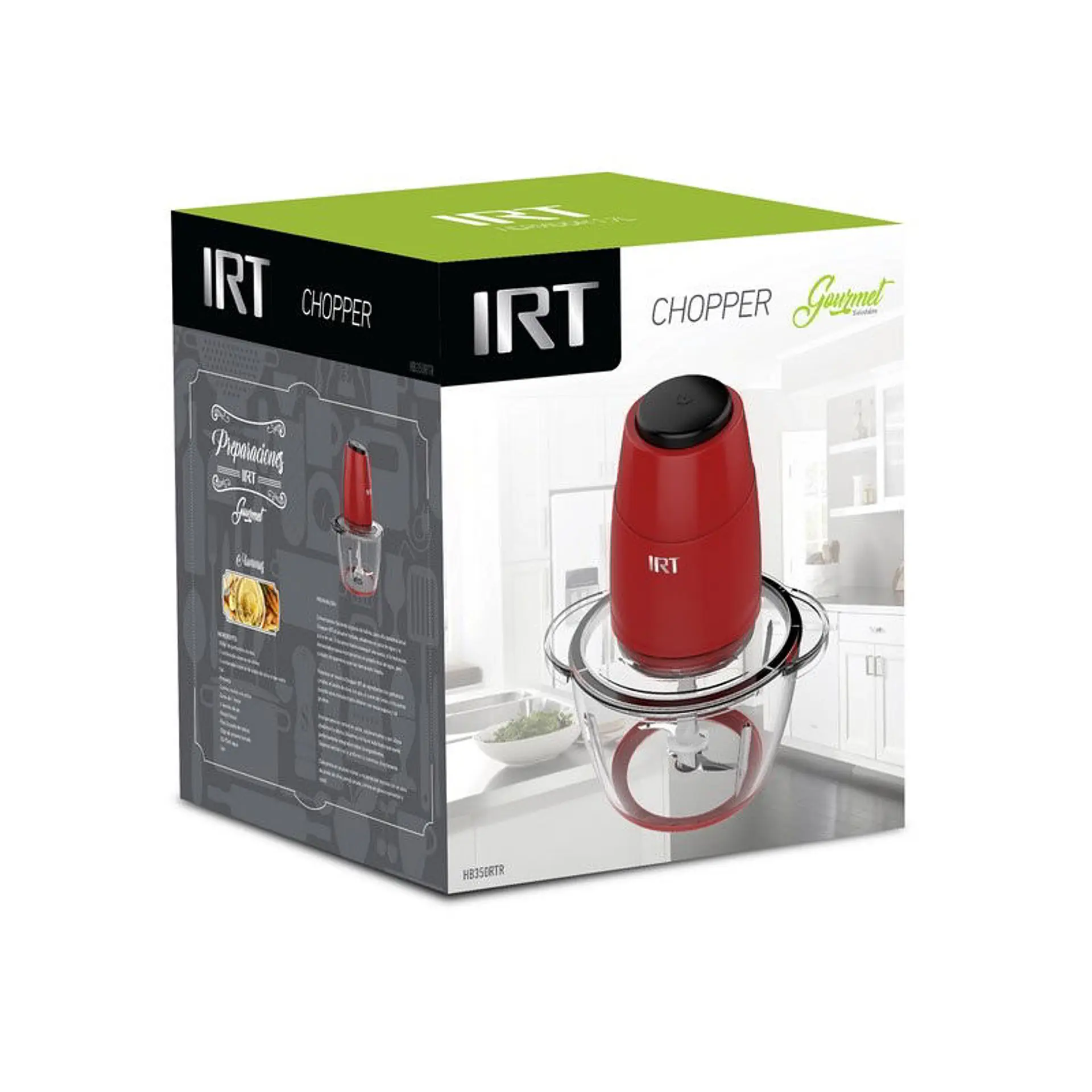 Picador Verduras Mutiuso Chopper IRT Electrico 3