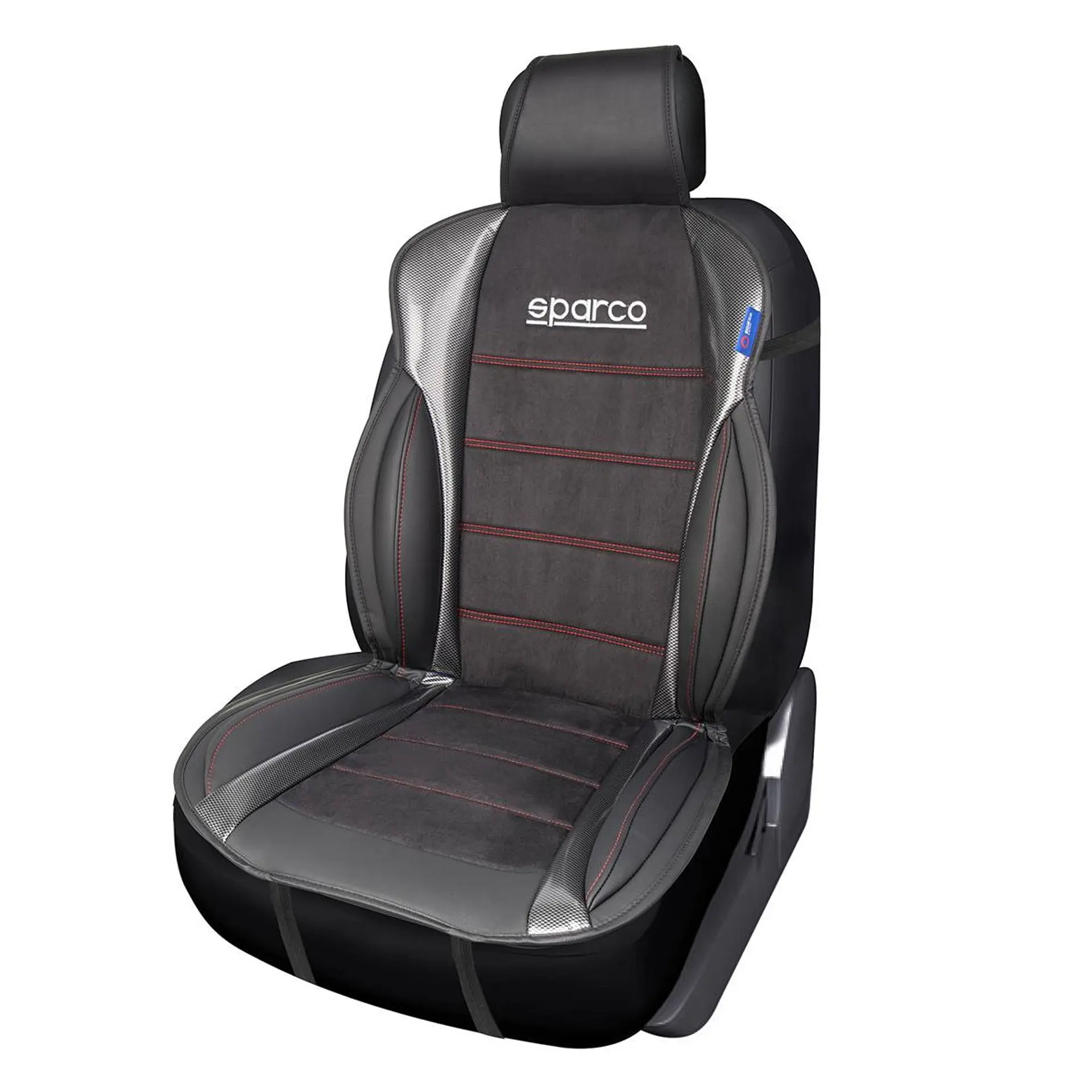 Funda Cubre Asiento Individual Gris Sparco 907GR 1