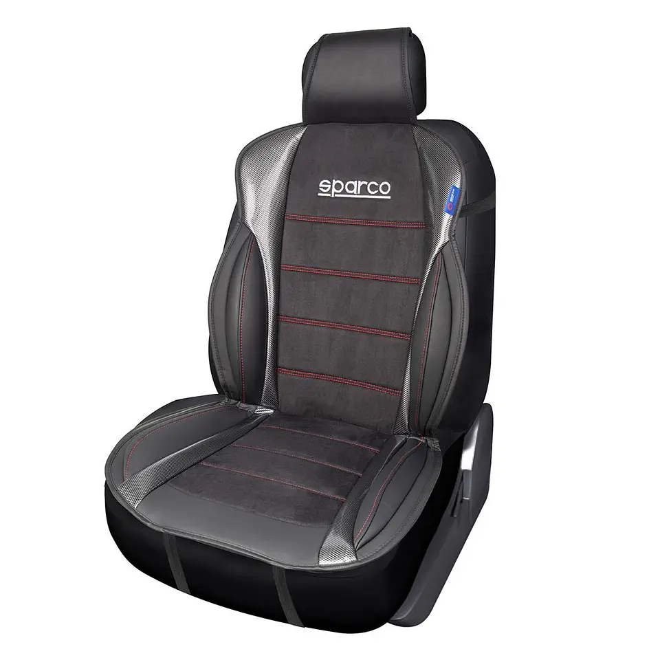 Funda Cubre Asiento Individual Gris Sparco 907GR 1