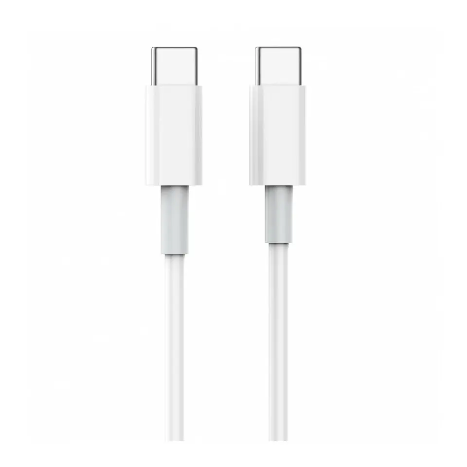 Cable Carga Tipo C a Tipo C Fujtel 1mt Blanco 20w 1