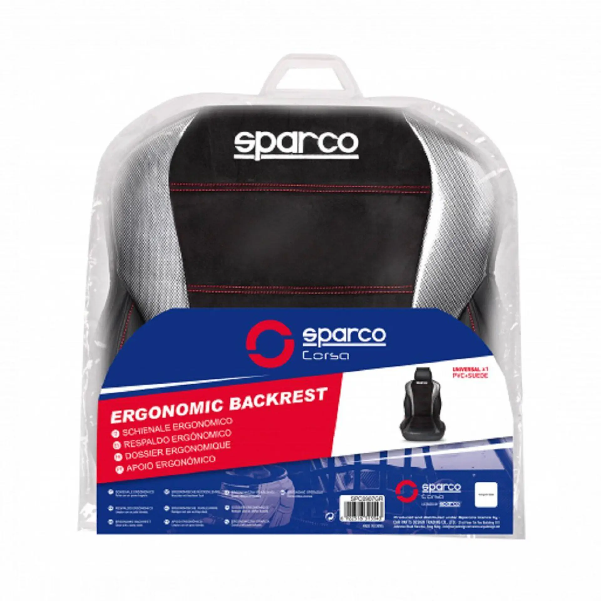 Funda Cubre Asiento Individual Gris Sparco 907GR 3