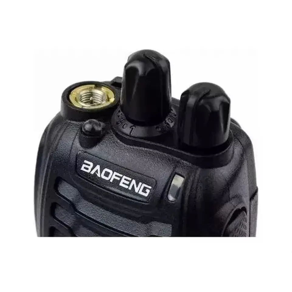 Pack 2 Radio Transmisor 2 Vías Baofeng Bf-888s Negro 5
