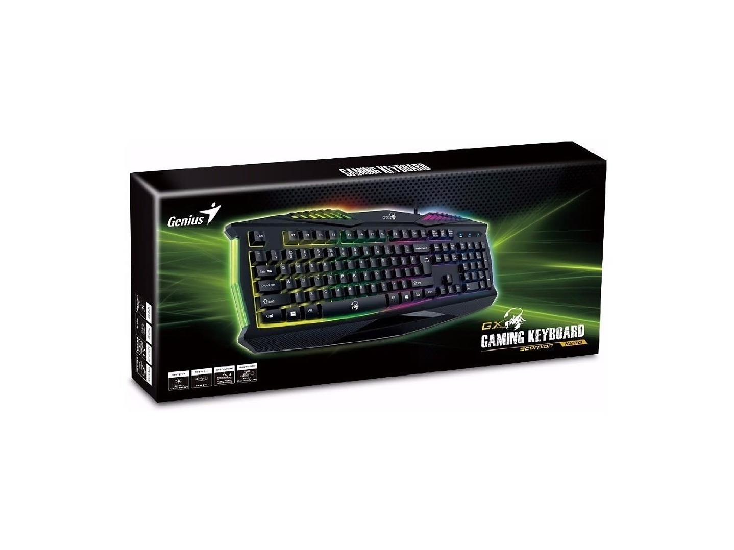 Teclado Gamer Genius Scorpion K220 Usb 2