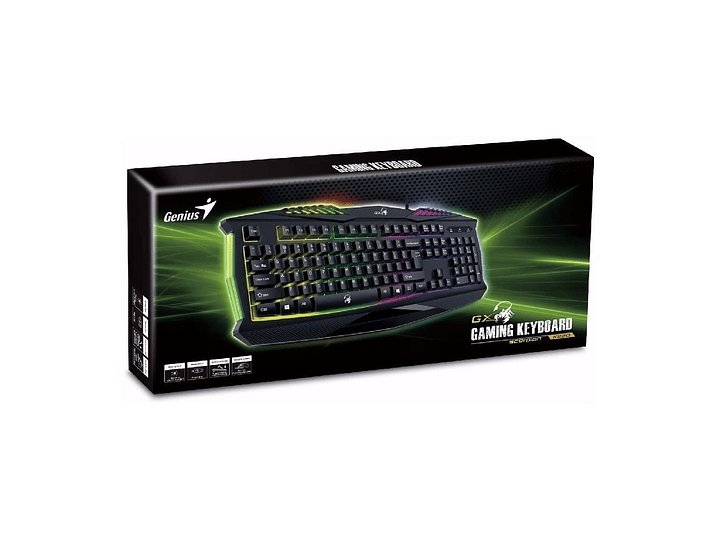 Teclado Gamer Genius Scorpion K220 Usb 2