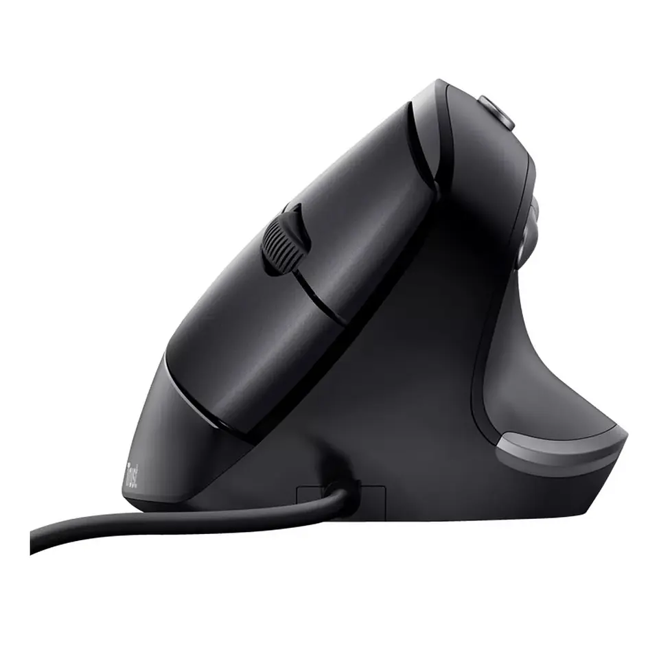 Mouse Vertical Ergonómico Trust Bayo Alámbrico Negro 1