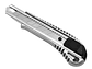Cuchillo Cartonero Cutter 18mm Metalico Pacific - Miniatura 1