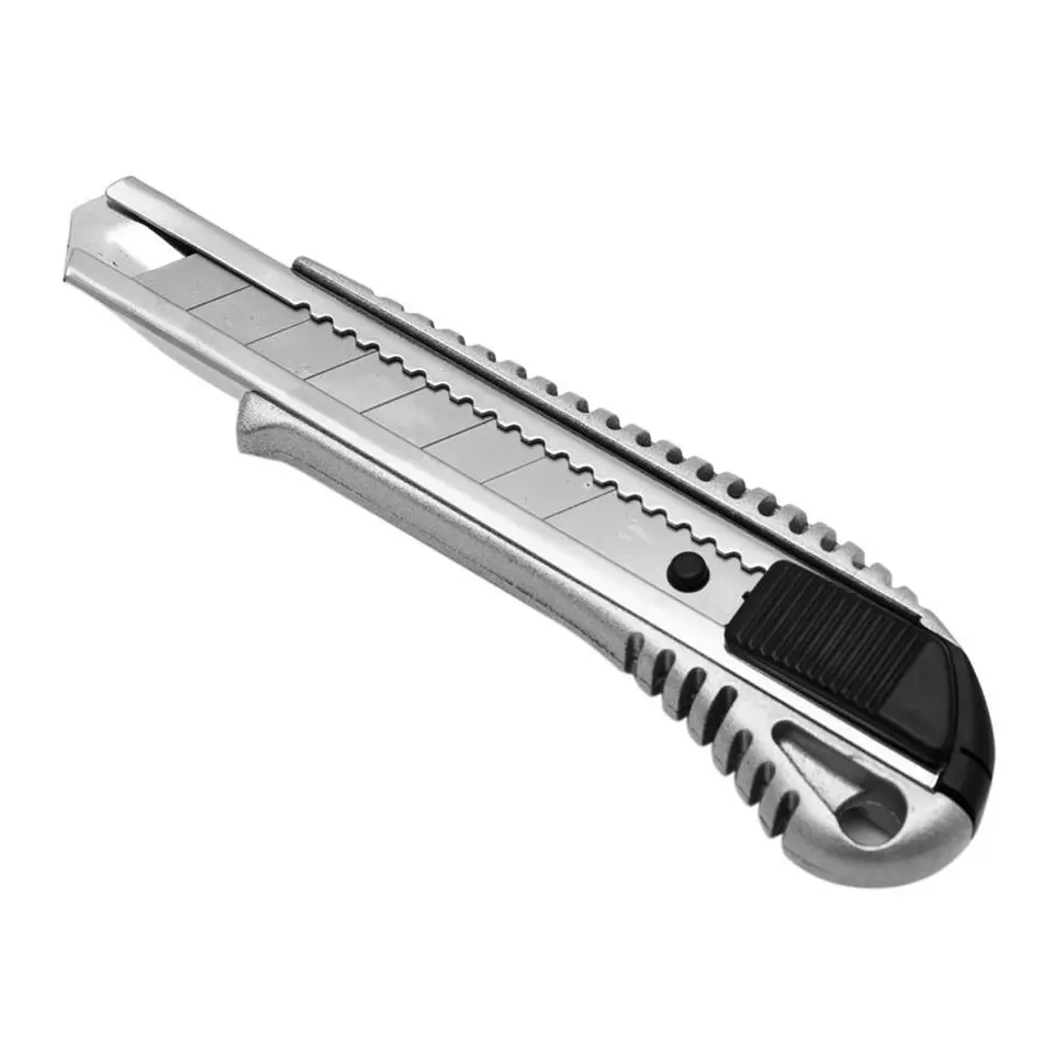 Cuchillo Cartonero Cutter 18mm Metalico Pacific 1