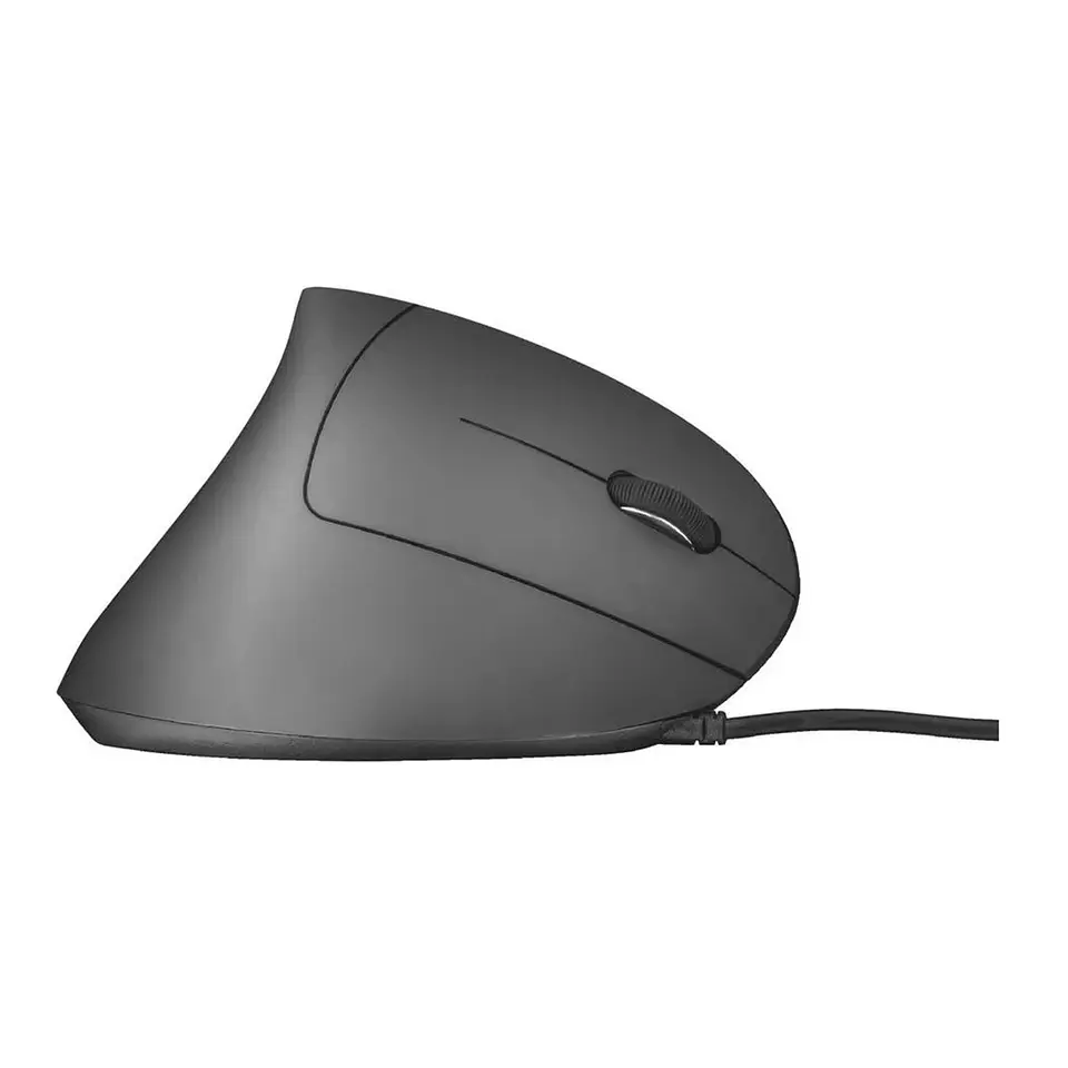 Mouse Vertical Ergonómico Alámbrico Trust Verto Negro 2