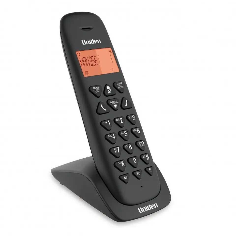 Telefono inalambrico Uniden AT3102BK Negro 1