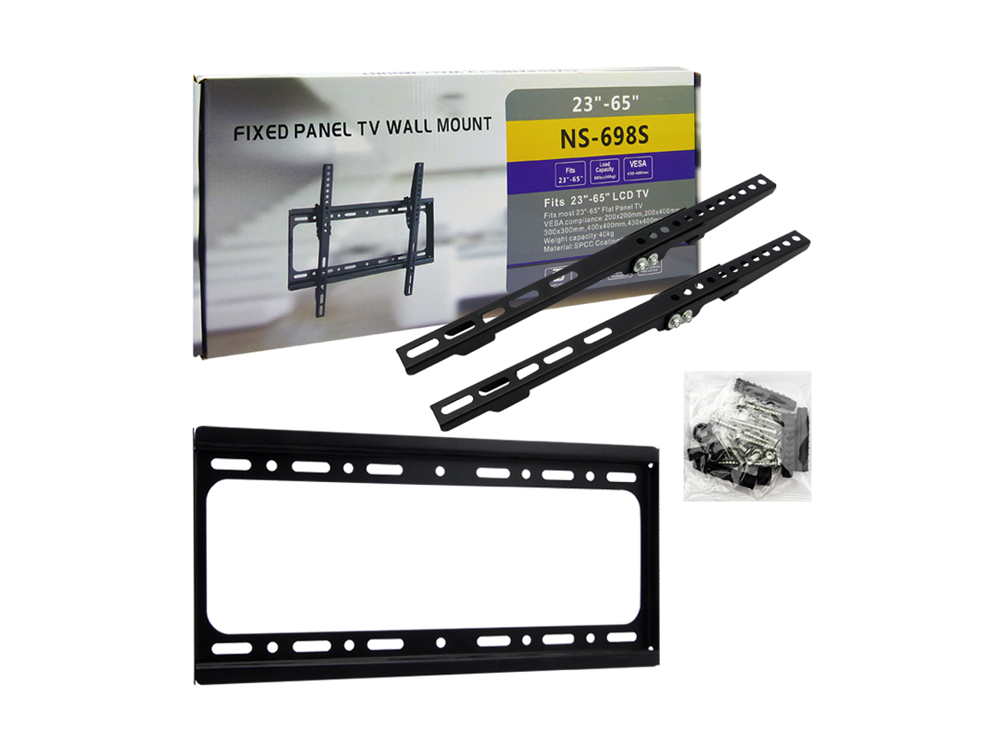 Soporte Tv Lcd Led 23 a 65 Con Inclinacion 2