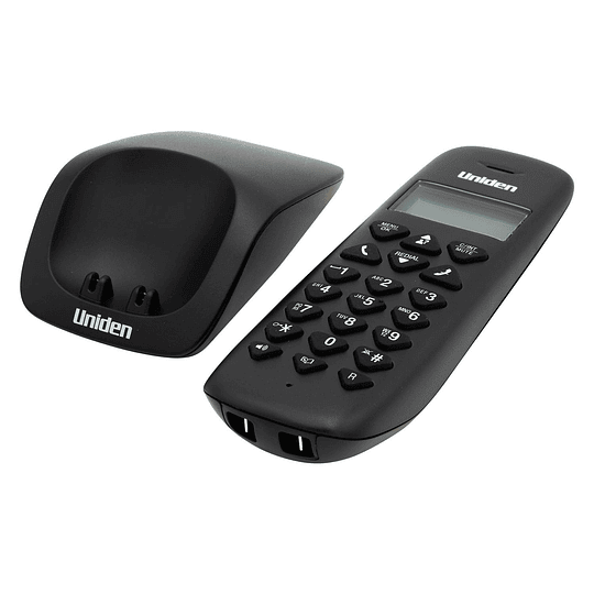 Telefono inalambrico Uniden AT3102BK Negro