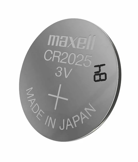 Pack 5 Pilas Cr 2025 Maxell Lithium