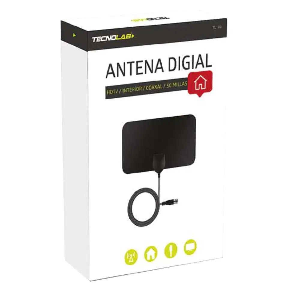 Antena Tecnolab Tv Digital HDTV Plana TL166 3