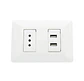Enchufe Tomacorriente Simple con 2 USB Philco - Miniatura 2
