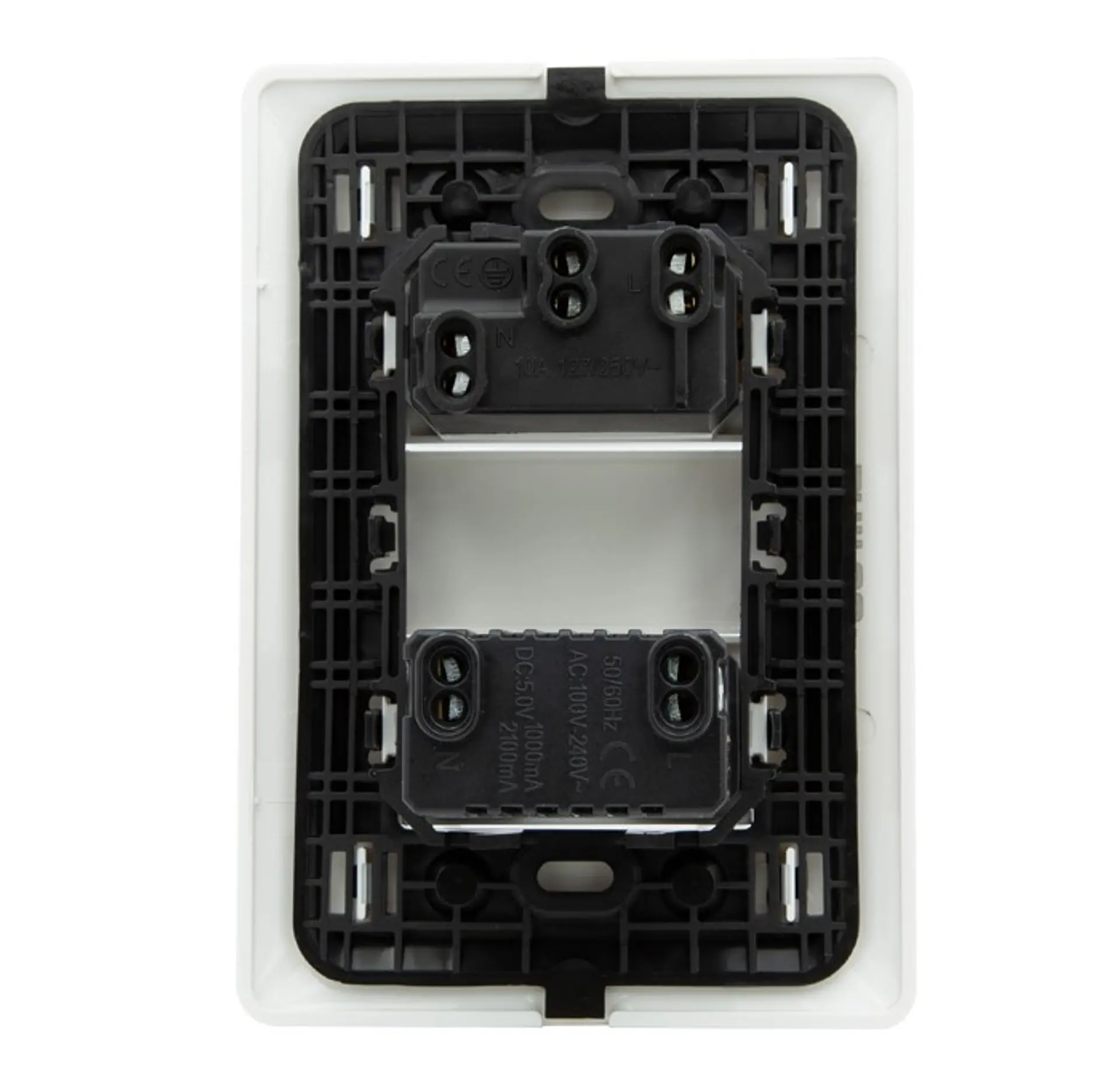 Enchufe Tomacorriente Simple con 2 USB Philco 3