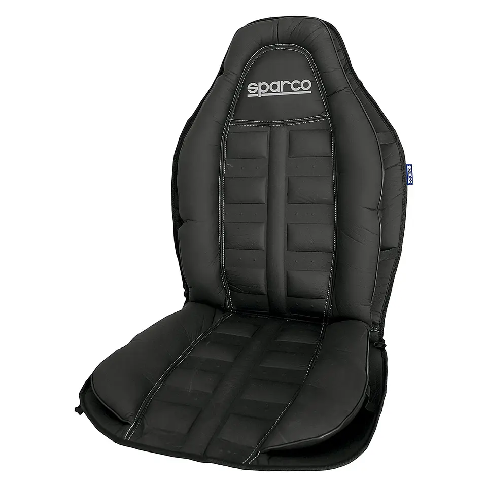 Funda Cubre Asiento Individual Negro Sparco OPC 2