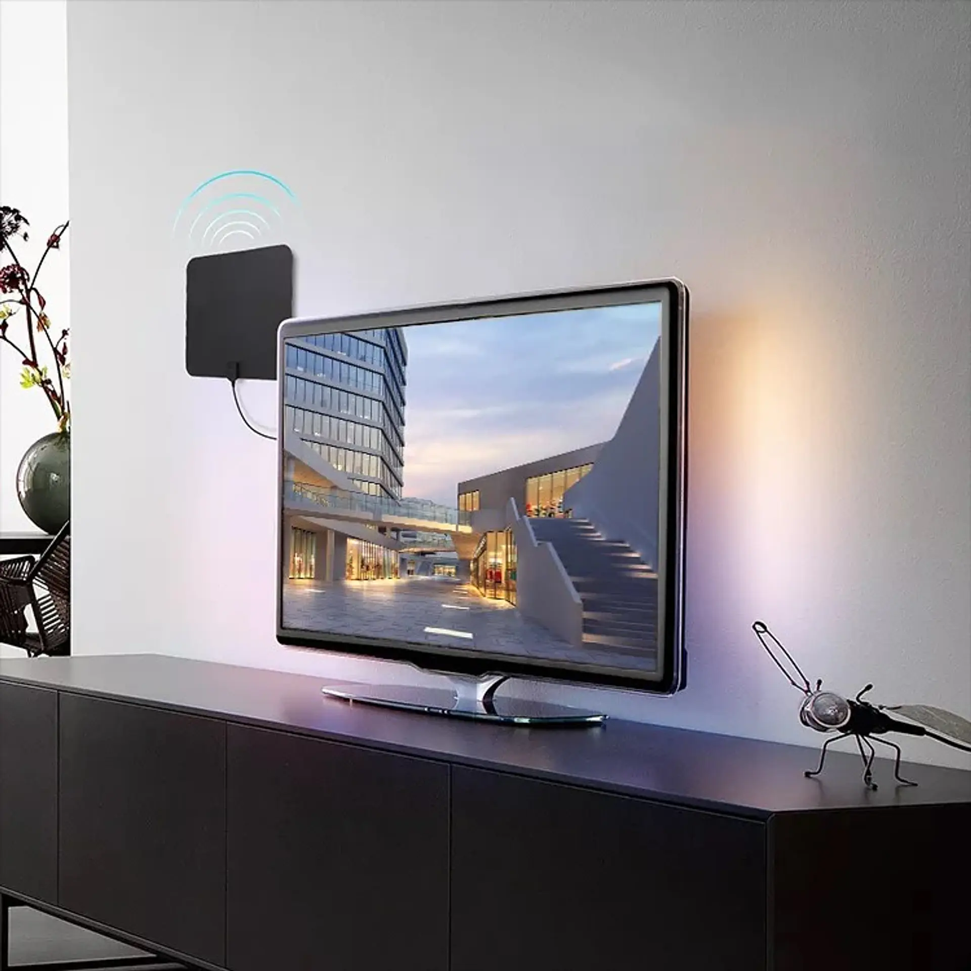 Antena Dblue Tv Digital HDTV Plana DBANT089 2